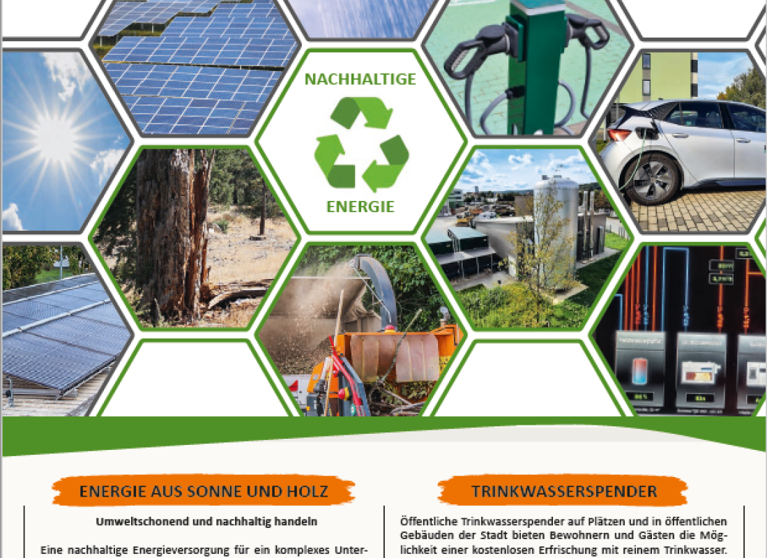 Cover picture of the signpost & waste calendar 2024