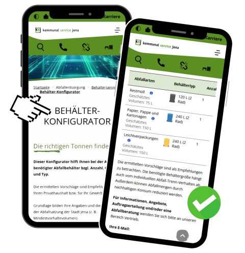 Behälter-Konfigurator des KSJ